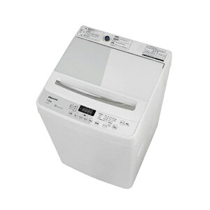 ハイセンス　全自動洗濯機［洗濯7．5kg／送風乾燥付き］　HW-G75A ホワイト/ホワイト（標準設置無料）