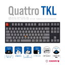 アーキス Quattro TKL メカニカル テンキーレス キーボード 英語US ANSI配列 89キー 青軸 AS-KBQ89/CGB