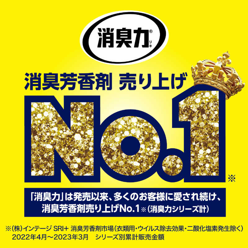エステー　クルマの消臭力 クリップタイプ クリーンスカッシュ 3.2ml×4個セット