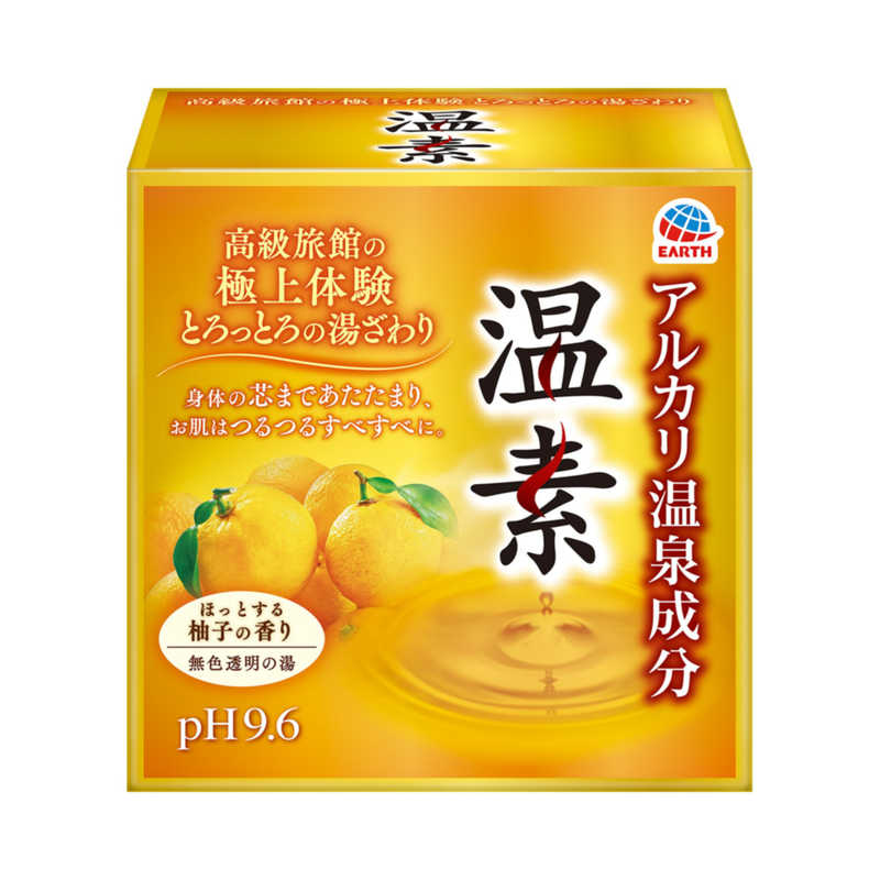 アース製薬　(温素)柚子の香り 30g×15包〔入浴剤〕