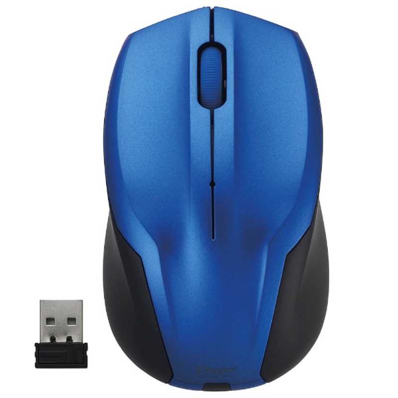 Trackball - ナカバヤシ　ワイヤレスBlueLEDマウス［2．4GHz　USB・Mac／Win］　静音　MUS-RKT125BL