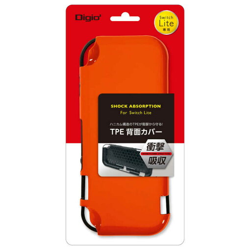 ナカバヤシ SwitchLite用TPE背面カバー レッド SZC-SWL06R ナカバヤシ SwitchLite用TPE背面カバー レッド SZC-SWL06R