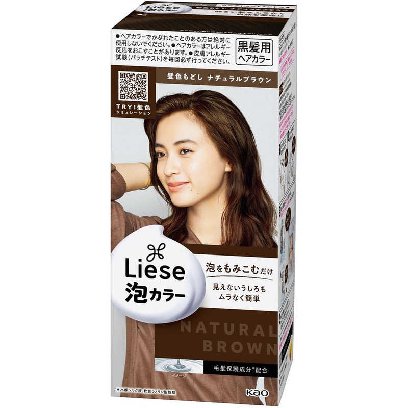 花王　Liese(リーゼ)泡カラー 髪色もどしブラウン【医薬部外品】