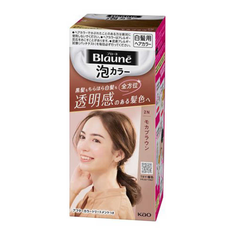 花王　Blaune(ブローネ) 泡カラー 2N より明るいナチュラリーブラウン 108ml