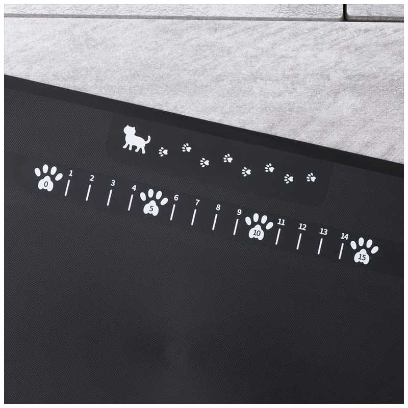 貝印　Nyammy　ねこのやわらかまな板（黒）　AP5180　AP5180