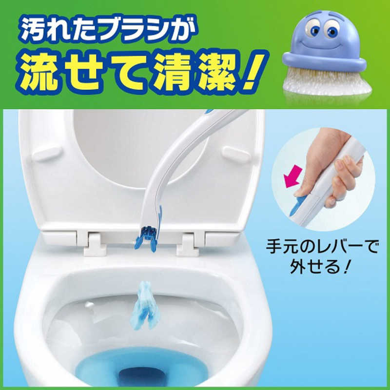 ジョンソン　ScrubbingBubbles(スクラビングバブル) 流せるトイレブラシ 3