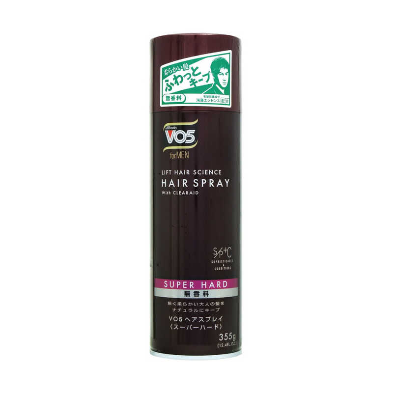 サンスター　VO5 for MEN ヘアスプレイ スーパーハード無香料 355g