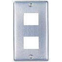 パナソニック Panasonic フルカラー新金属プレート(2コ用) WN7502P