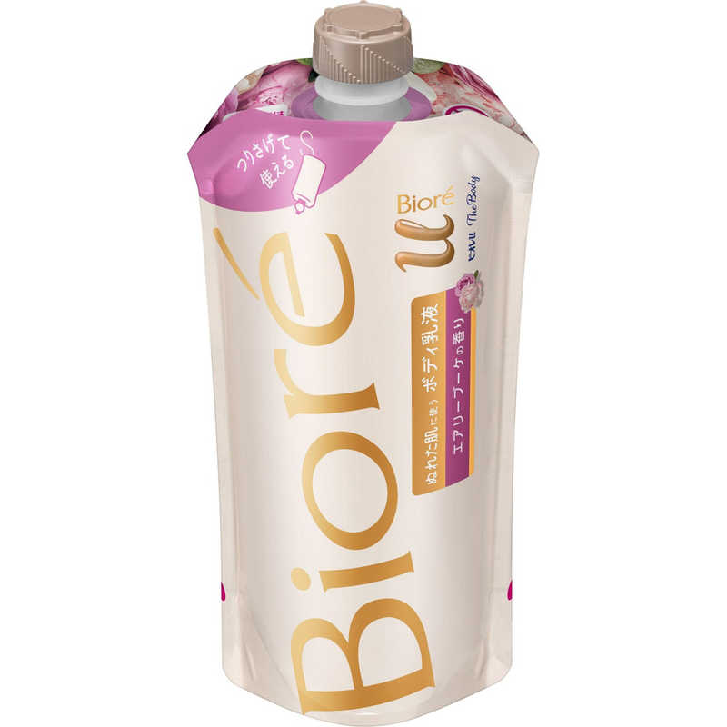 花王　Biore ビオレu ザ ボディ ぬれた肌に使うボディ乳液 300mL つりさげパック単体 エアリーブーケの香り 1