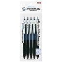 三菱えんぴつ ジェットストリーム スタンダード 黒 (ボール径:1.0mm) 5本セット SXN150105P