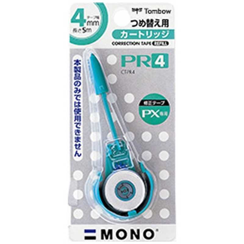 トンボ鉛筆　［修正テープ］修正テープ　モノPXN　専用カートリッジPR4　（テープ幅4．2mm×長さ6m）　CT-PR4