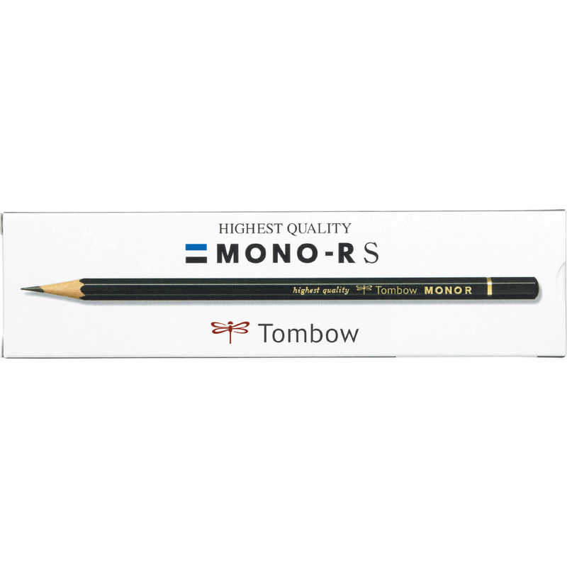 H - トンボ鉛筆　鉛筆モノR　H紙箱　MONO-RSH