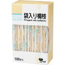 やなぎプロダクツ 透明袋入り楊枝100本