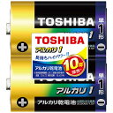 東芝 TOSHIBA 【単一形】2本 アルカリ乾電池「アルカリ1」 LR20AN 2KP