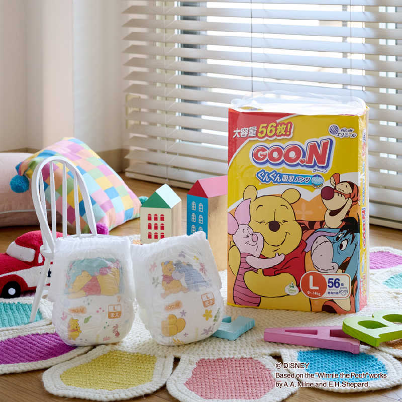 大王製紙　GOON(グーン)パンツ まっさらさら通気 Lサイズ 56枚 男女共用