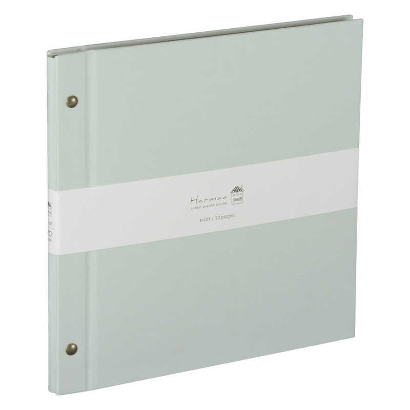 ナカバヤシ　ハルマー　外ビス式　デミサイズ　ミントブルー　AHRD201B...