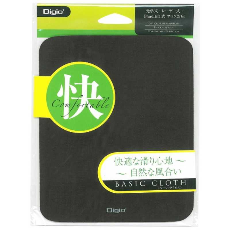 ナカバヤシ　マウスパッド［180x150x4mm］　ベーシッククロス　MUP-907BK