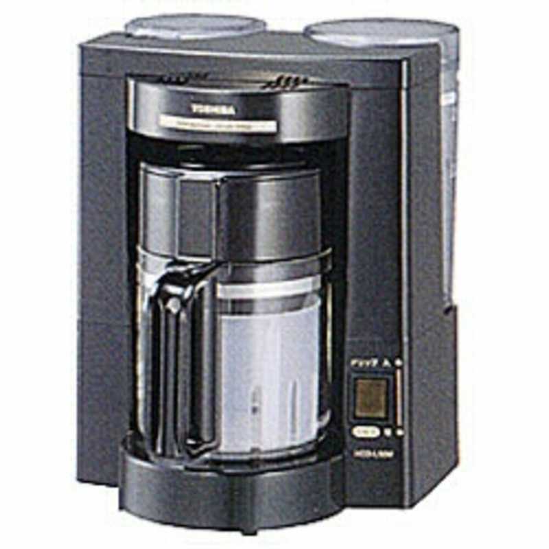 東芝 東芝　TOSHIBA　コーヒーメーカー（ミル付き）　HCD-L50M(K)(ブラック)