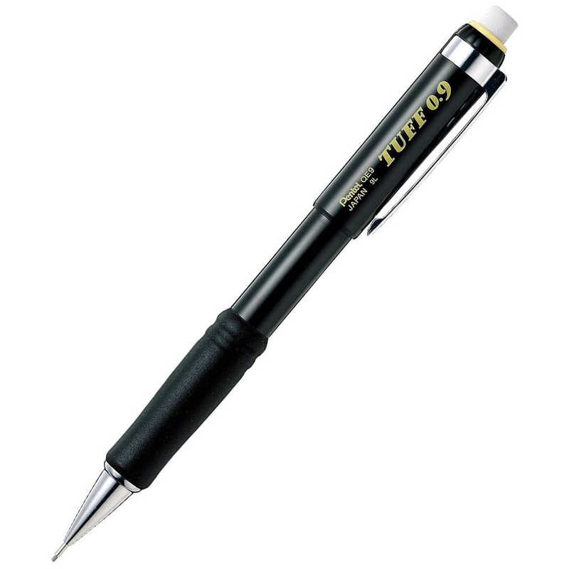 ぺんてる 「シャープペン」タフ（芯径：0．9mm 軸色：ブラック） XQE9‐A