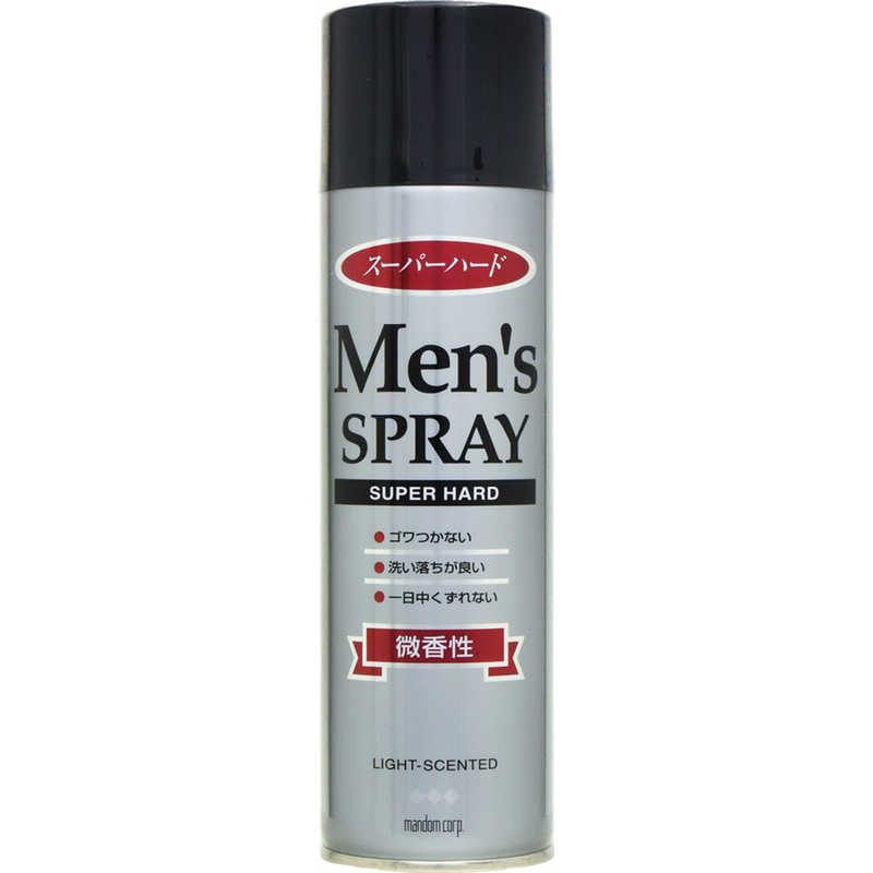 マンダム mandom(マンダム) メンズヘアスプレー スーパーハード微香性(275g) 〔スタイリング剤〕