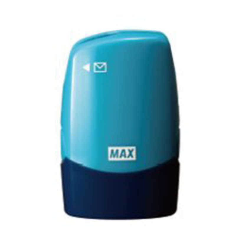 マックス　レターオープナー付個人情報保護スタンプ「コロレッタ」ブルー　SA-151RL/B2のサムネイル