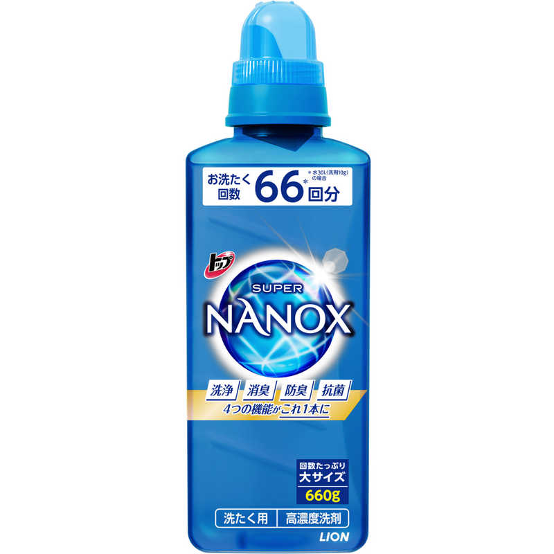 LION　トップ スーパーNANOX(ナノックス) 本体 大サイズ 660g