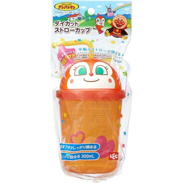 レック アンパンマン ダイカットストローカップ(ドキンちゃん)