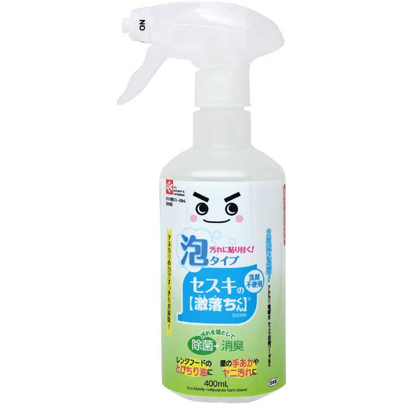 レック　激落ちくん セスキ密着泡スプレー 本体 400mlのサムネイル