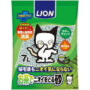 LION ペットキレイ お茶でニオイをとる砂 7L 