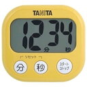 タニタ でか見えタイマー TD‐384‐MY (マンゴーイエロー)