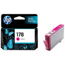 HP HP178 インクカートリッジ CB319HJ(HP178マゼンダ) (マゼンダ)