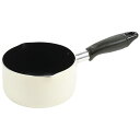 パール金属 モノスタイル ふっ素加工ミルクパン14cm(ガス火専用) HB8225