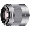 ソニー SONY カメラレンズ APS-C用 ［ソニーE /単焦点レンズ］ シルバー E 50mm F1.8 OSS SEL50F18