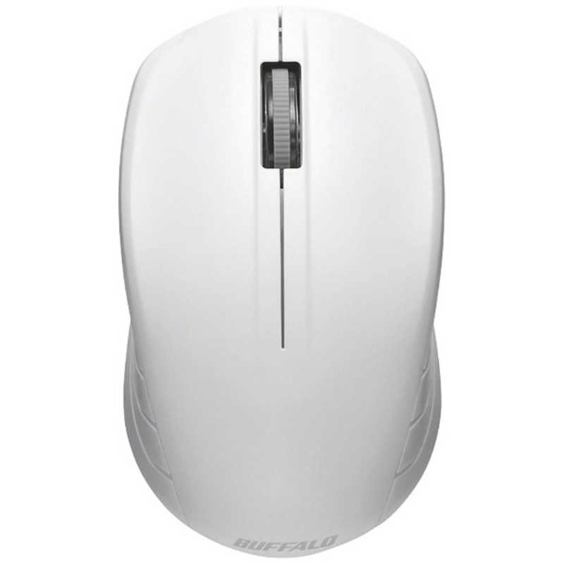 BUFFALO　ワイヤレスIR　LEDマウス［2．4GHz　USB・Mac／Win］　BSMRW050WH