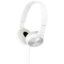ソニー SONY ステレオヘッドホン MDR-ZX310/W (ホワイト)