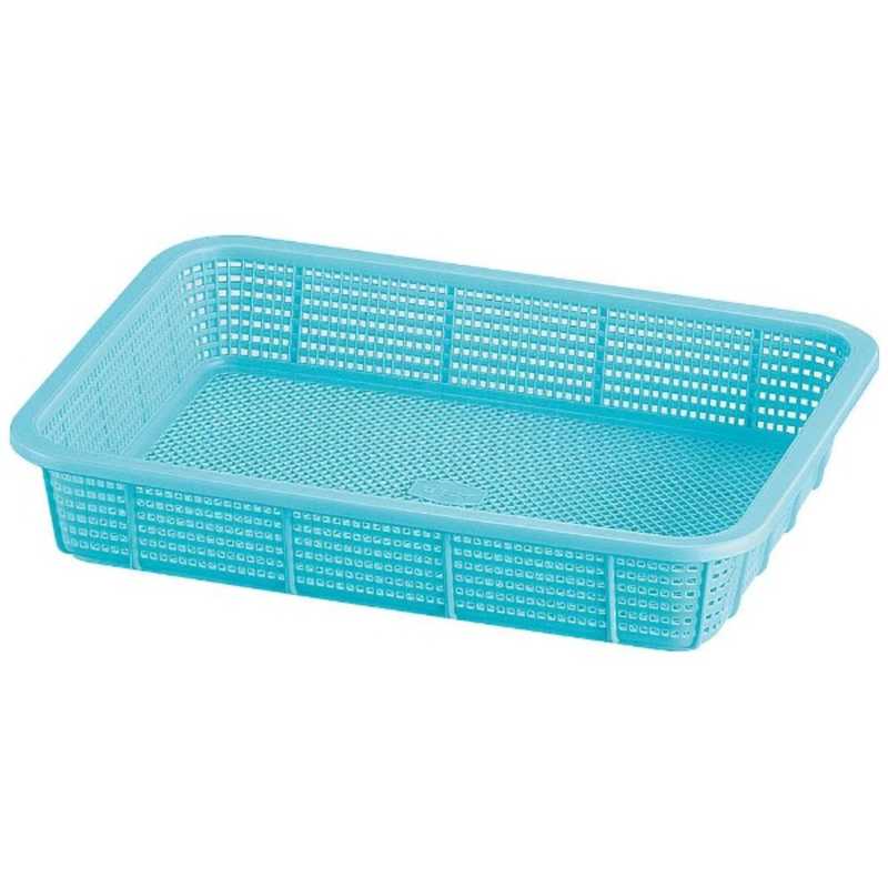 Sekisui Chemical Co., Ltd. Square Basket, Shallow Type, Medium, Blue, K542B