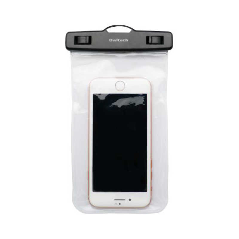 OWLTECH　IPX8取得　ネックストラップ付属スマートフォン用防水ケース　OWL-WPCSP1...