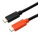 ナカバヤシ USB Type− C −Type−C ケーブル USB PD 対応 3.0m UPD-230/BK ブラック e Marker 内蔵(2)