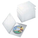 エレコム ELECOM DVDトールケース(1枚収納/10枚セット)【クリア】 CCD-DVD03CR