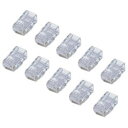 エレコム ELECOM CAT6用RJコネクタ(10個セット) LD‐6RJ45T10