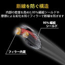 エレコム ELECOM ヘッドホン延長ケーブル 高耐久 (2.0m/ブラック) EHP-35ELS20BK