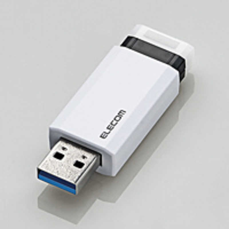 쥳ࡡELECOMUSB꡼ 16GB USB3.1 Υå MF-PKU3016GWH ۥ磻