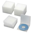 エレコム ELECOM CD/DVD/Blu−ray対応収納スリムケース(1枚収納×50セット) CCD-JPCS50CR