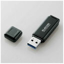 エレコム ELECOM USBメモリー 16GB USB3.0 キャップ式 MF-HSU3A16GBK