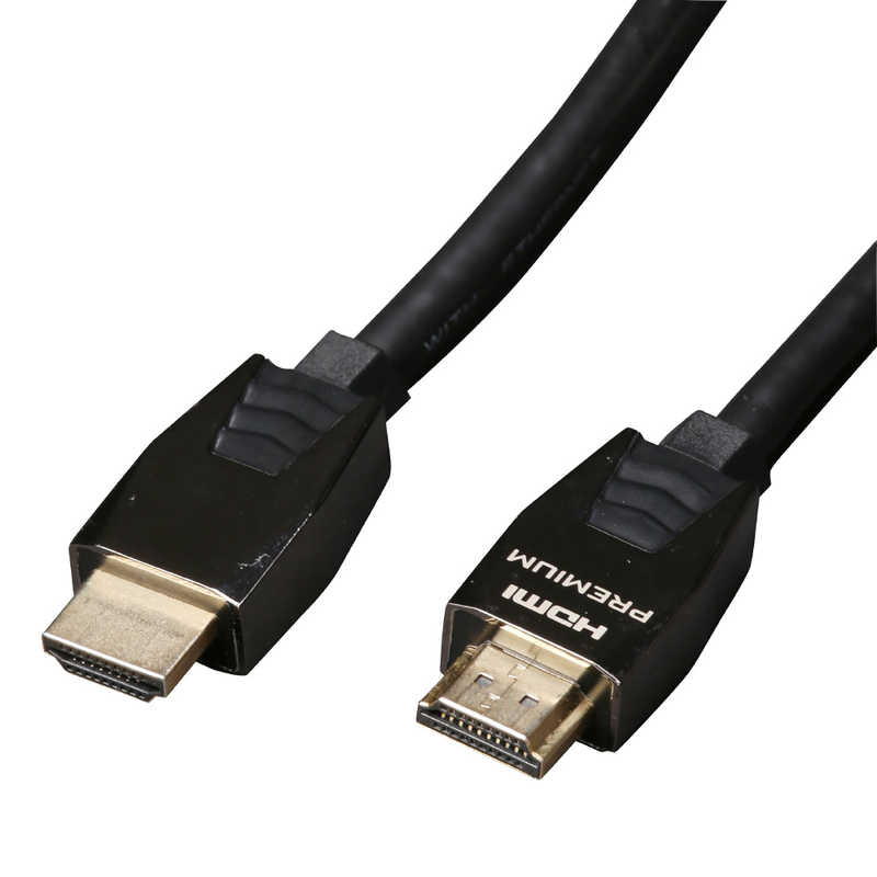 ORIGINALBASIC　HDMIケーブル ブラック PRM [5m /HDMI⇔HDMI /スタンダードタイプ /...