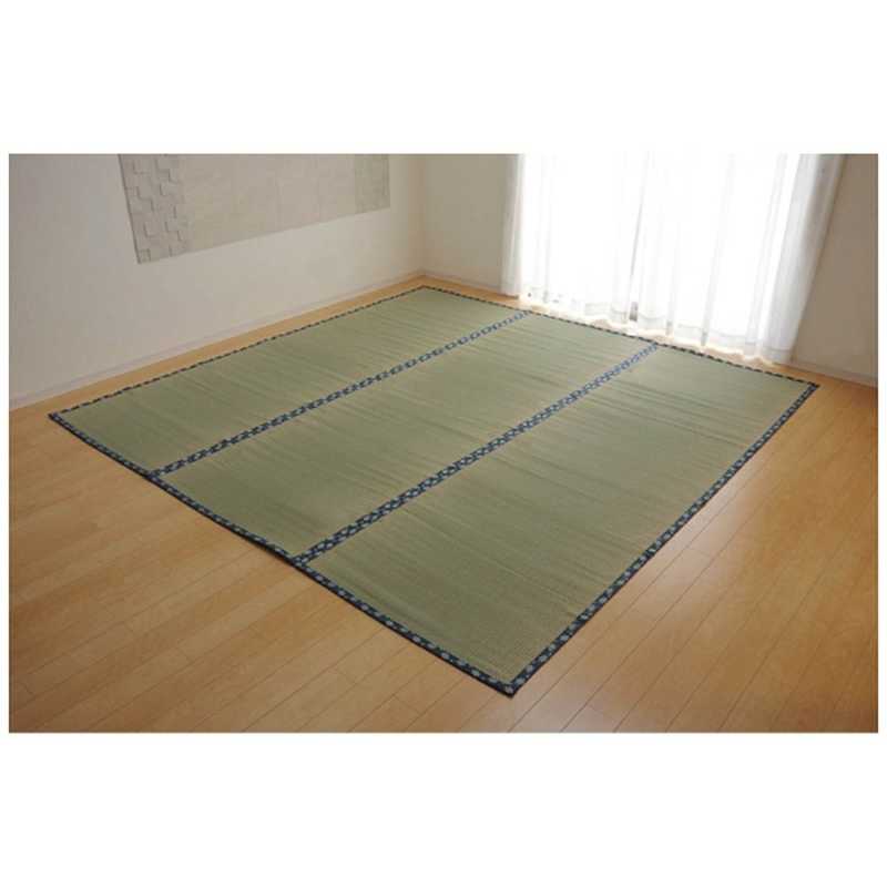 イケヒコ ラグ い草 双目織 「ほほえみ」(191×286cm/ナチュラル)