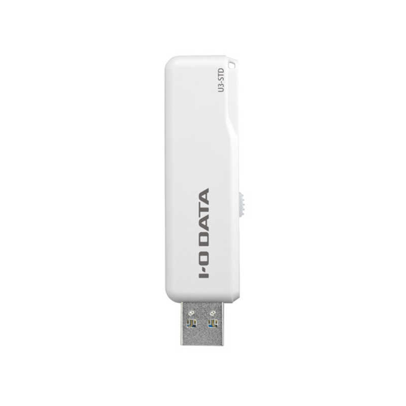 IOデータ　USBメモリー［32GB／USB3．1／スライド式］　U3-STD32GR/W ホワイト
