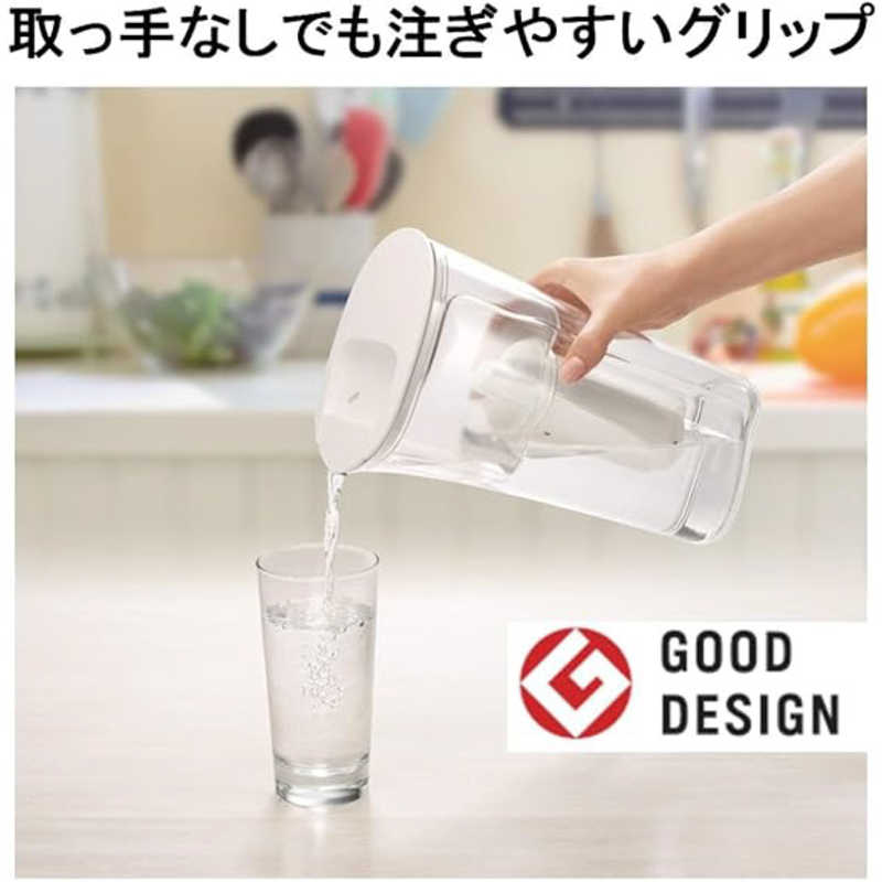 東レ ポット型浄水器 トレビーノ PTシリーズ 浄水部容量1．1L PT302SV