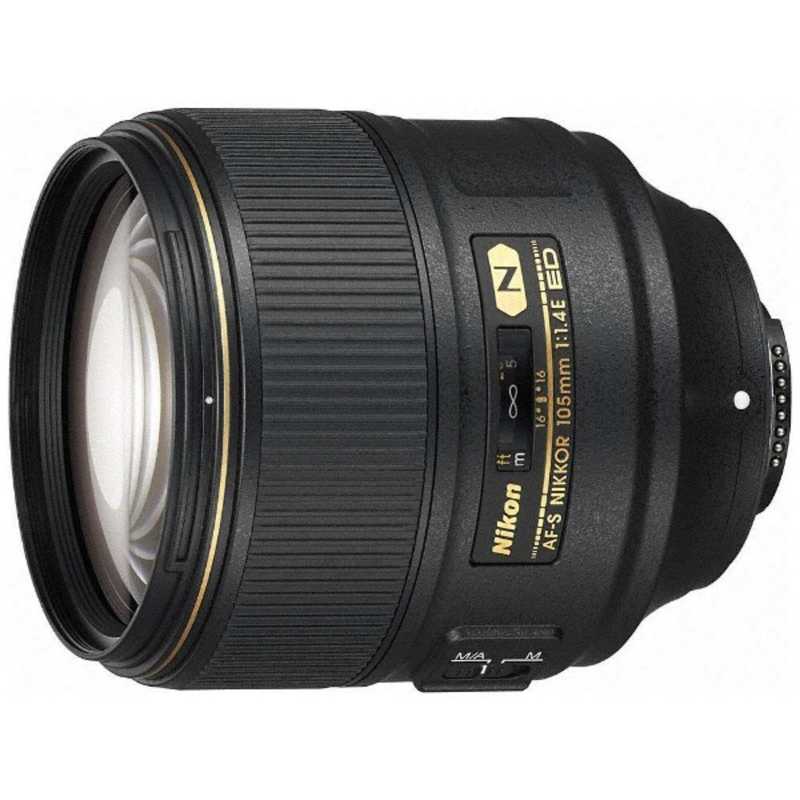 ニコン Nikon カメラレンズ ［ニコンF /単焦点レンズ］ ブラック AF-S NIKKOR 105mm f/1.4E ED