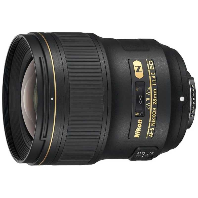 ニコン　Nikon　カメラレンズ ［ニコンF /単焦点レンズ］ ブラック　AF-S NIKKOR 28mm f/1.4E ED